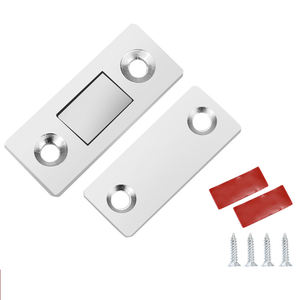 Lot <span class=keywords><strong>de</strong></span> 50 aimants Ultra-fins en acier inoxydable, loquet magnétique <span class=keywords><strong>pour</strong></span> <span class=keywords><strong>porte</strong></span> d'armoire, brosses adhésives <span class=keywords><strong>pour</strong></span> tiroirs, <span class=keywords><strong>placard</strong></span> <span class=keywords><strong>de</strong></span> cuisine - Product Image 1