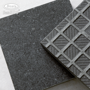 Carrelage de sol de haute qualité, carreaux de porcelaine noire, <span class=keywords><strong>pierre</strong></span> de quartz artificielle 120x60 antidérapante pour cour, hôtel, centre commercial, villa, <span class=keywords><strong>allée</strong></span> - Product Image 1