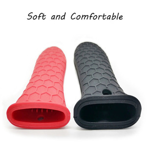 2 Cặp Tay Nắm Đồ Nấu Nướng Mini Bằng <span class=keywords><strong>Silicon</strong></span> Chịu Nhiệt Bền Chịu Nhiệt Nắp Tay Cầm Nồi - Product Image 5