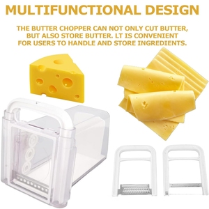 Râpe <span class=keywords><strong>à</strong></span> <span class=keywords><strong>fromage</strong></span> 3-en-1 avec lames interchangeables pour des tranches fines, épaisses et du <span class=keywords><strong>fromage</strong></span> râpé, facile <span class=keywords><strong>à</strong></span> utiliser et <span class=keywords><strong>à</strong></span> nettoyer - Product Image 3