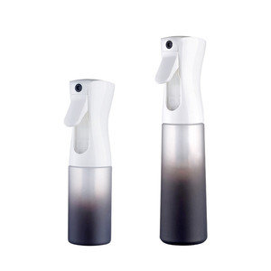 Pulvérisateur à pompe pour salon de coiffure en plastique PP <span class=keywords><strong>rose</strong></span> et blanc 300 ml, flacon pulvérisateur noir pour coiffure, prix d'usine - Product Image 2