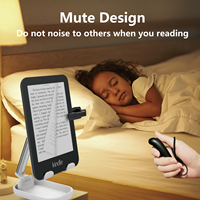 Control Remoto Impermeable para Pasar Páginas en Kindle Oasis, Kobo y iPad, para Leer Novelas y Disparar el Obturador de la Cámara
