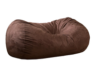 Nova Living Room Leisure Sofa Fuf Bean Bag Funda de sofá perezoso de espuma viscoelástica