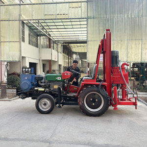 좋은 가격 200m 오거 포레지 머신 트랙터 장착형 광산 시추 장비 (수원용) - Product Image 5