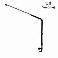 Lampe de bureau électrique moderne et simple, réglable, pliable, avec capteur tactile LED, en métal, professionnelle, pour manucure, avec bras articulé