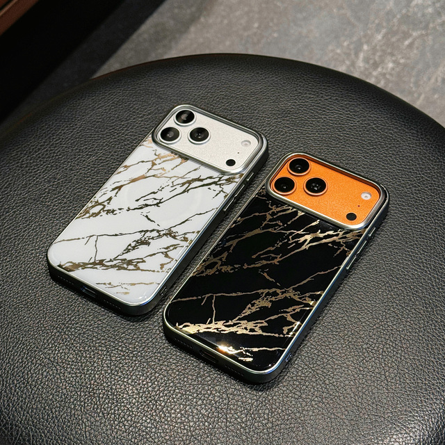 New Design Marble Pattern Mobile Phone case for iPhone 17 16 Pro Luxury Magnetic Phone case for iPhone 16 17 Pro Max