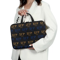 Sac pour ordinateur portable personnalisé SGR Sigma Gamma Rho, sac d'ordinateur portable multi-tailles, sac de bureau portable, fournitures de bureau, vente chaude à bas prix