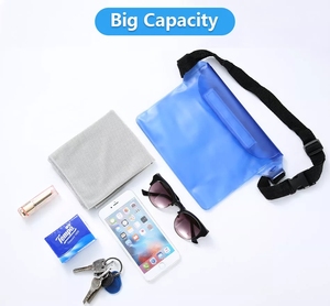 Sac de taille étanche <span class=keywords><strong>pour</strong></span> la natation, la dérive et la plongée, étui étanche <span class=keywords><strong>pour</strong></span> téléphone, portefeuille, sac à bandoulière étanche sous-marin, poche - Product Image 3