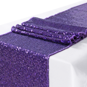 Bạc Glod sequin thêu Wedding party Bảng trang trí bảng RUNNERS - Product Image 1