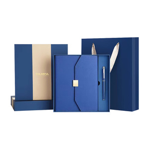 Custom Business Office di lusso in pelle magnetica A5 Journal <span class=keywords><strong>Cover</strong></span> rigida per taccuino con impunture per taccuino a fogli mobili diario - Product Image 5