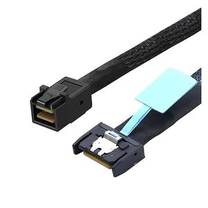 PCIE Gen5 <span class=keywords><strong>Slimline</strong></span> SFF-8654 MCIO 4x38P a SAS HD cavo adattatore per Server SFF-8643 - Product Image 4
