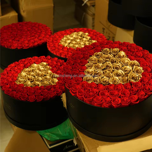 Scatola Rotonda per Fiori Stabilizzati Rosa Eterna Stabilizzata per Sempre San Valentino 2026 con Confezione Regalo Idea Regalo Compleanno - Product Image 2