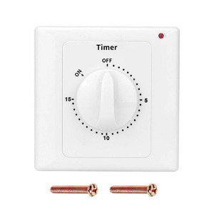 Temporizador mecánico Winsome Time Switch de 86 mm para baño, garaje, ahorro de energía - Product Image 2