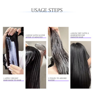 Maschera per <span class=keywords><strong>capelli</strong></span> alla <span class=keywords><strong>cheratina</strong></span> con condizionamento profondo 1000ml Volume <span class=keywords><strong>trattamento</strong></span> riparatore infuso con acido ialuronico per secco - Product Image 5