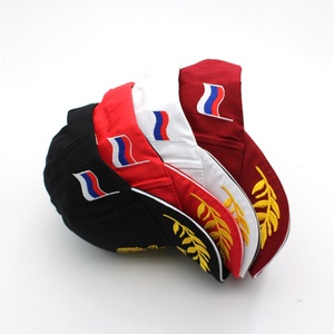 Casquette de baseball ajustable en coton 100% brodé, drapeau russe, blanc, broderie personnalisée, casquette sportive de qualité supérieure - Product Image 2