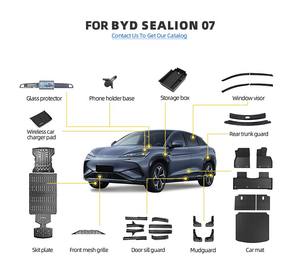 ผ้าคลุมท้ายรถแบบยืดหดได้สำหรับรถยนต์ไฟฟ้า BYD Sealion <span class=keywords><strong>7</strong></span> รุ่น Sealion 07 อุปกรณ์เสริมสำหรับปิดท้ายรถ ป้องกันสัมภาระ - Product Image 2
