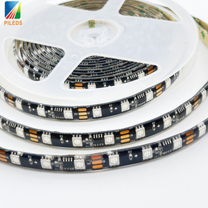 Haute luminosité 5m 10m pas de chute de tension 12V adressable WS2811 60led Programmable RGBIC Pixel <span class=keywords><strong>LED</strong></span> bande lumineuse PILEDS - Product Image 1