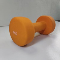 Haltères hexagonaux en caoutchouc noir de 3 kg, ensemble unisexe pour la musculation et les exercices de fitness à domicile, entraînement de force