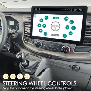 Lecteur multimédia vidéo pour voiture Android 13 pour Ford Transit Custom Van 2020 GPS 1Din Radio Autoradio CARPLAY Écran 10,1 pouces 128 Go U - Product Image 5