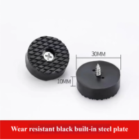 Patins de protection antidérapants multi-usages pour meubles, patins en caoutchouc pour augmenter la hauteur des pieds de table, de chaise, de canapé, de tabouret, clous pour pieds