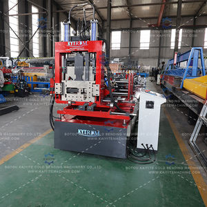 Lini Pembentukan Gulungan Bagian CZ Tugas Berat dengan Penggantian Cetakan Otomatis |   Dioptimalkan untuk Fabrikasi Material Konstruksi - Product Image 2