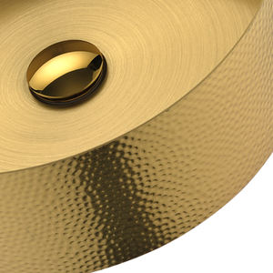 Évier d'art au design moderne avec égouttoir Pistolet de comptoir en acier inoxydable Gris Blanc <span class=keywords><strong>Noir</strong></span> Couleurs dorées pour les salles de bains des hôtels de villas - Product Image 3