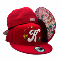 Topi Baseball Bordir 3D Grosir Hip Hop 6 Panel Desainer Asli Baru Gorras De Béisbol Topi Fitted Snapback