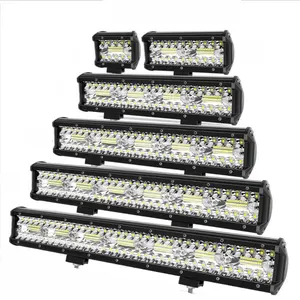 Super Bright LED-Beleuchtungs set Offroad-Arbeits leuchte 6D Combo LED-Licht leiste 300W 12V 24V für PKW 4x4