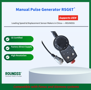 RSG6T 4/6/8/12 แกนเอ็นโค้ดเดอร์แบบหมุนแม่เหล็กพร้อมฟังก์ชันอินชิ่งและเอาต์พุต TTL หยุดฉุกเฉิน - Product Image 3