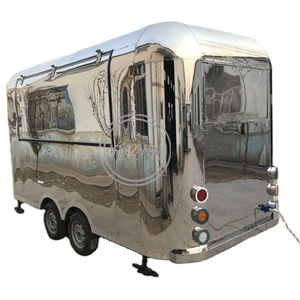 Carrello del gelato del caffè su misura camion Mobile dell'alimento del rimorchio di licenza dell'alimento dell'acciaio inossidabile dell'oem da vendere europa - Product Image 1