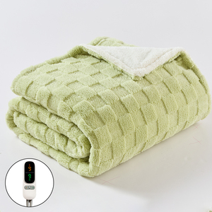 Hot <strong>Sale</strong> Winter Electric Warming Blanket 9 Heat Setting Fleece <strong>Heated</strong> <strong>Throw</strong> <strong>for</strong> Body Warmer 220-240V - Product Image 2