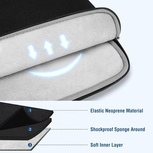 MOSISO in Neoprene impermeabile convertibile per Laptop custodia Messenger da <span class=keywords><strong>13</strong></span>.3-<span class=keywords><strong>13</strong></span>-<span class=keywords><strong>13</strong></span>.3 pollici compatibile con <span class=keywords><strong>MacBook</strong></span> <span class=keywords><strong>Air</strong></span>/<span class=keywords><strong>Pro</strong></span> <span class=keywords><strong>13</strong></span>/<span class=keywords><strong>Pro</strong></span> 14 per - Product Image 4