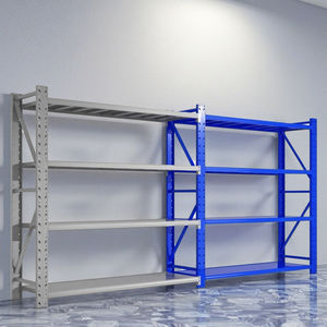 מחסן מתכת תעשייתי מזורז פלדה 5-אור חובה מדפים מערכות בורג ערמה מתכווננות לאחסון יעיל - Product Image 1