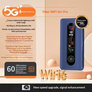 เราเตอร์ 5G CPE WIFI6 แบบพกพา พร้อมฟังก์ชันไฟร์วอลล์ รองรับคลื่นความถี่คู่ F2.4&5.8GHz ความเร็ว 1200Mbps โซลูชั่น Quatocomm แบตเตอรี่ 5000mAH สำหรับใช้งานในบ้านอย่างเป็นทางการ - Product Image 6