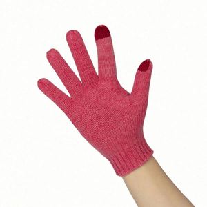 Wholesale Custom Ladies Cheap Cashmere Gloves Warm Fashion Winter Knitted Gloves - Product Image 6