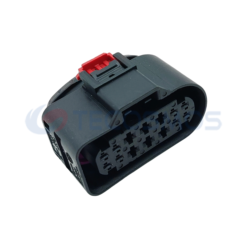 Auto Parts Sealed Waterproof Cable Harness Wire Connector Plug for Volkswagen Audi 14-pin Female Plug 8W0973737