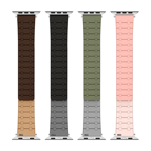 RYB 49Mm de silicona suave magnética <span class=keywords><strong>Apple</strong></span> <span class=keywords><strong>Watch</strong></span> brazalete Smartwatch <span class=keywords><strong>Correa</strong></span> <span class=keywords><strong>Para</strong></span> <span class=keywords><strong>correa</strong></span> de reloj <span class=keywords><strong>para</strong></span> <span class=keywords><strong>Apple</strong></span> <span class=keywords><strong>Watch</strong></span> <span class=keywords><strong>Ultra</strong></span> 8 - Product Image 1