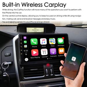 Autoradio 2Din Android 12 avec 128 Go de ROM pour Volvo XC60 Que 1 2012, navigation GPS, écran tactile, lecteur multimédia vidéo pour voiture - Product Image 4