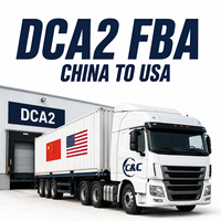 Agent d'expédition DDP par mer et camion de la Chine vers les États-Unis pour l'expédition Amazon FBA DCA2