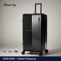 Valise rigide à coque large de 29 pouces, élégante, classique et mignonne, avec roulettes pivotantes à 360 degrés et serrure TSA