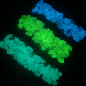 Lichtgevende Stenen Glow In The Dark <span class=keywords><strong>Pebbles</strong></span> Gloeiende Stenen Voor Outdoor Loopbruggen Huis Tuin Yard Decor Fish Tank Pebble Rotsen
