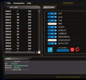 Nuevo Sistema Antipolución Moderno <span class=keywords><strong>DaVinci</strong></span> Edición Deluxe en Línea con Funciones <span class=keywords><strong>DTC</strong></span>, DPF, EGR, SCR, TVA y MAF - Product Image 4