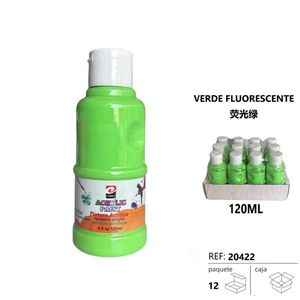 Colori Acrilici Fluorescenti Verdi - Product Image 1