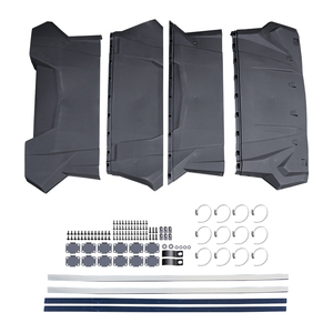 YongJin noir abs plastique 4 pièces toit utv pour <span class=keywords><strong>Polaris</strong></span> <span class=keywords><strong>RZR</strong></span> XP 4 <span class=keywords><strong>1000</strong></span> 2024 - Product Image 2