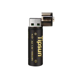 Doppel aa batterien 1500mWh 1,5 v usb lithium-akku - Product Image 6