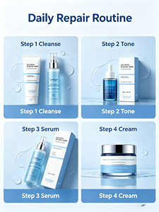Suero Facial de Péptidos Azules de Marca Privada OEM, Calma e Hidrata, Para Salón de Belleza y Cuidado Diario de la Piel en Casa, Venta al Por Mayor - Product Image 5