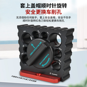 Electric Drill Round Wood Turner Multi Diameter Rotary Cutter Head For Square To Round Wood Shaping - Product Image 2