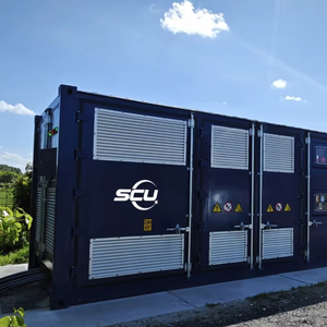 สถานีพลังงานแสงอาทิตย์แบบแบตเตอรี่อุตสาหกรรม IP54 380/400V 960kWh 1.2mWh BESS ระบบระบายความร้อนด้วยอากาศ แบบ All-in-One คอนเทนเนอร์ ระบบไฮบริดกริด - Product Image 1