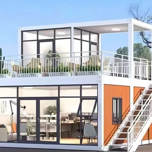 Skyline sang trọng 20ft Modular prefab <span class=keywords><strong>container</strong></span> khách sạn biệt thự Dễ dàng lắp ráp cửa hàng làm bánh sandwich Thiết kế bảng điều khiển từ Trung Quốc - Product Image 1