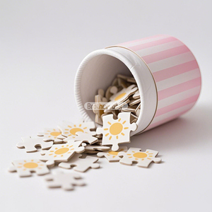 Chất Lượng Cao Tùy Chỉnh In Giấy Hình Trụ Hộp Trò Chơi Ghép Hình Câu Đố Cá Nhân DIY Giấy <span class=keywords><strong>Jigsaw</strong></span> Câu Đố Đồ Chơi Cho Trẻ Em - Product Image 3